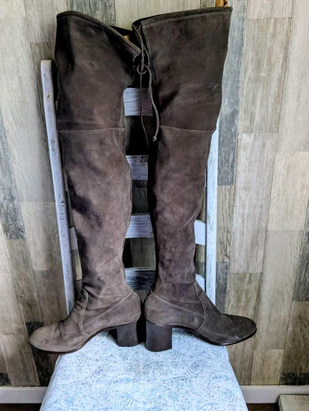 Frye Suede Knee High Boots